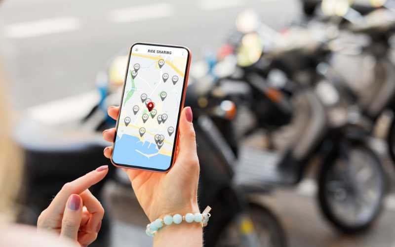 app to guide through campus route