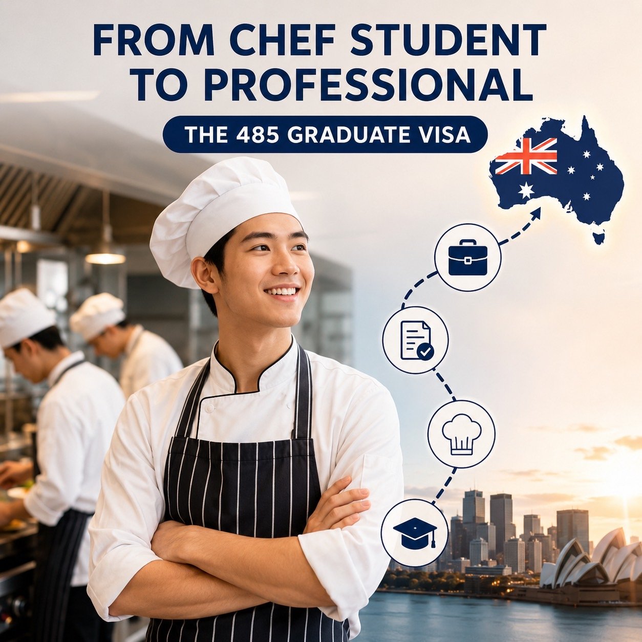 From Chef Student to Professional: A Guide to the 485 Graduate Visa
